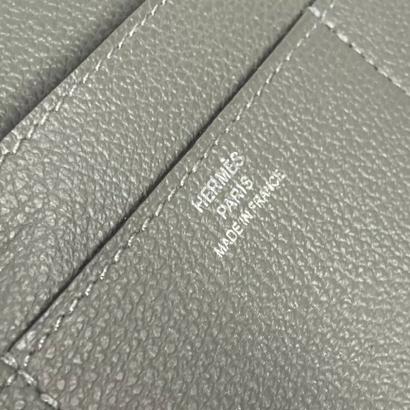 HERMES RMS Tutankhamun Bill Compartment Folded in half Long Wallet Unused - Picture 13 of 14